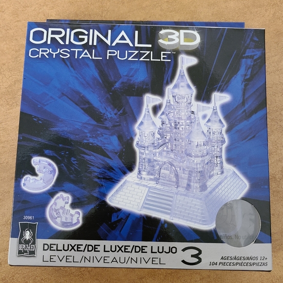 Bepuzzled Toys Original 3d Crystal Puzzle Castle Poshmark